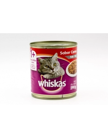 WHISKAS LATA ADU PATE CARNE 24X290G