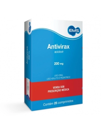 ANTIVIRAX 200MG C/25 COMP-EMM