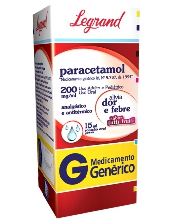 PARACETAMOL 200MG C/ 15ML