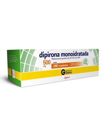 DIPIRONA SOD 500MG C/240 COMP