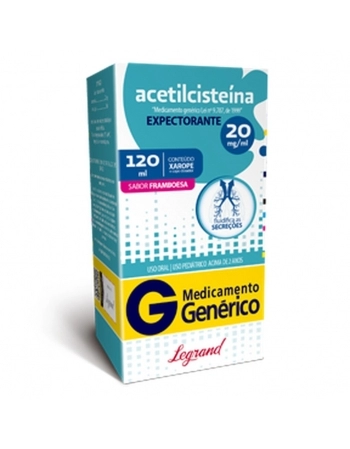 ACETILCISTEINA 20MG/ML XPE C/ 120ML