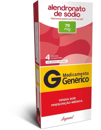 ALENDRONATO SODIO 70MG C/4 COMP