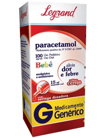 PARACETAMOL 100MG/ML SUSP ORAL 15ML