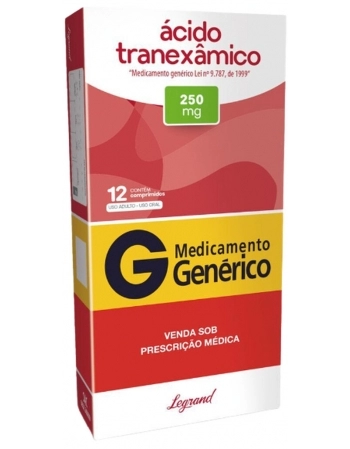 ACIDO TRANEXAMICO 250MG C/12 COMP