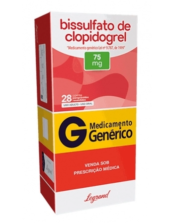 BISSULFAT CLOPIDOGREL 75MG C/28 COMP