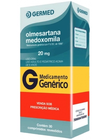 OLMESARTANA MEDOXOMILA 20MG C/30 COMP